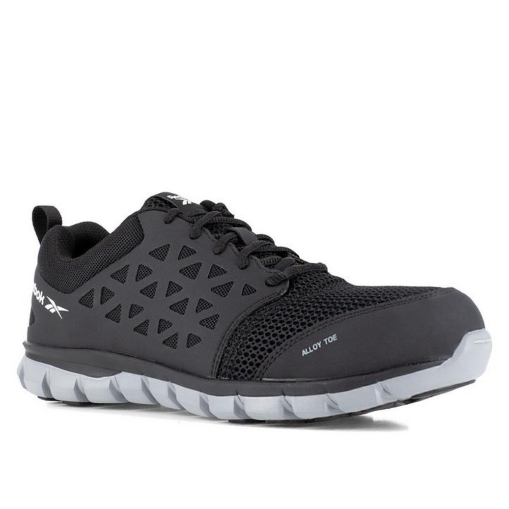 Reebok Sublite Cushion Work RB4041 – Black Alloy Toe Athletic Work Shoe